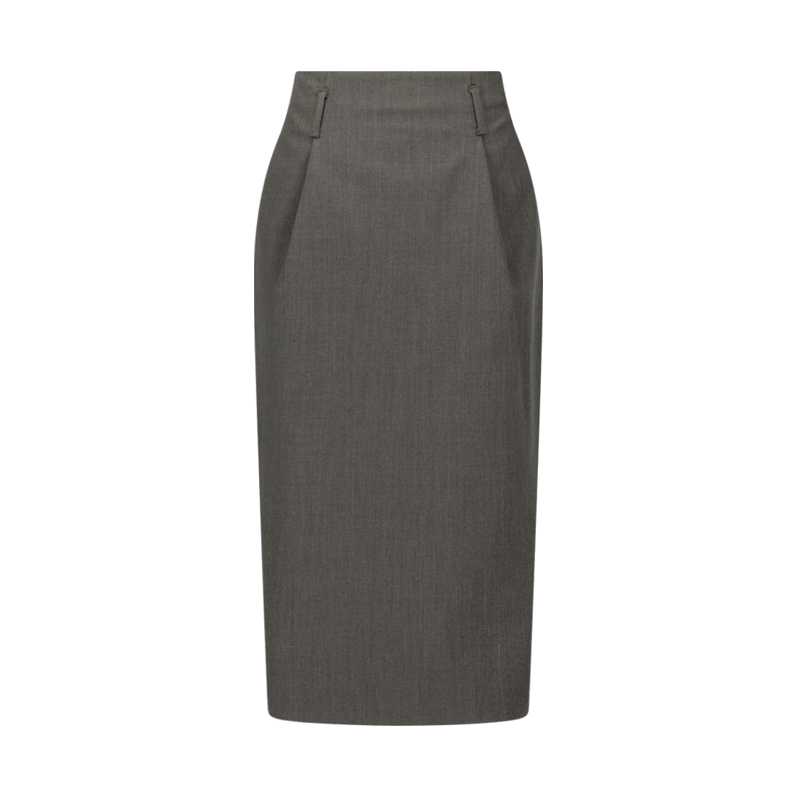 아모멘토 우먼 울 펜슬 스커트 브라운 - 26FW(Amomento Women Wool Pencil Skirt Brown - 26FW)