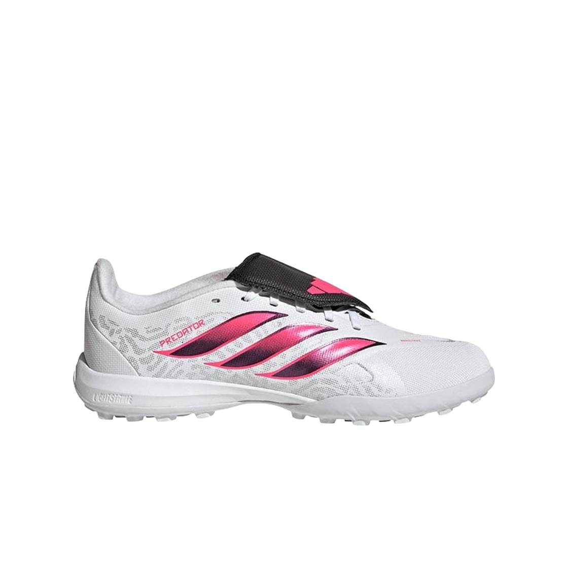 IH2103 (J) Adidas Predator League Fold Over Tongue Turf Football Cloud White Solar Turbo