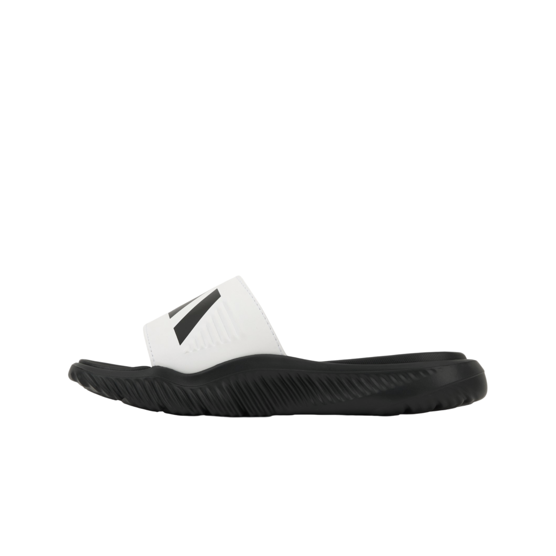 아디다스 알파리스폰스 1.0 슬라이드 클라우드 화이트 코어 블랙(Adidas Alpharesponse 1.0 Slides Cloud White Core Black) - 3