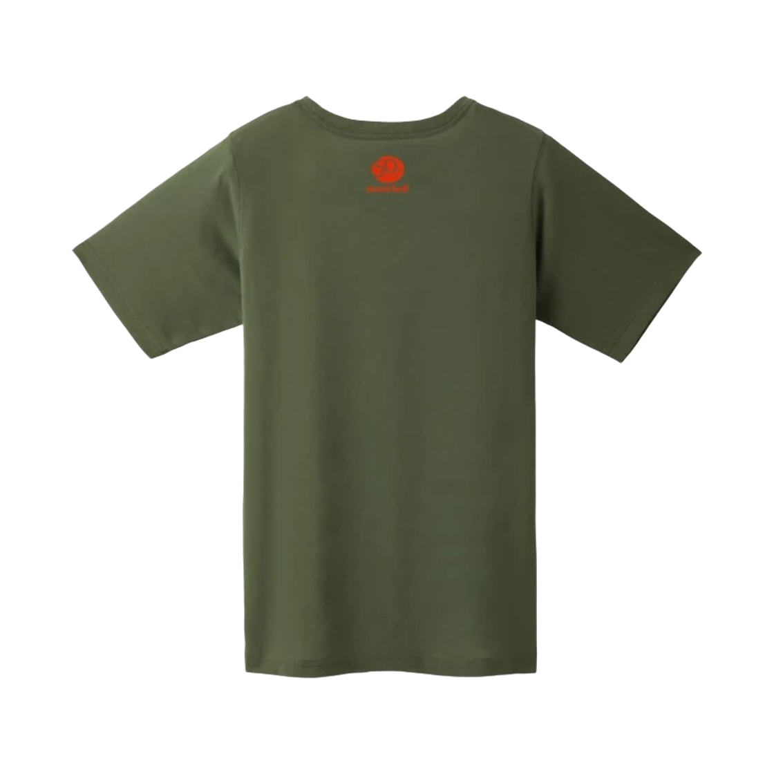(W) 몽벨 위크론 로고 50주년 티셔츠 카키((W) Montbell Wickron Logo 50th Anniversary T-Shirt Khaki) - 2