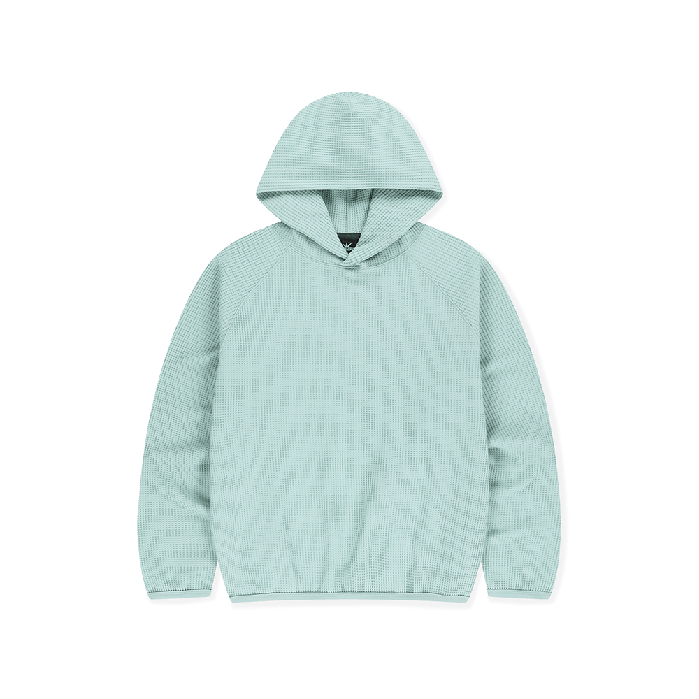 SL263TTSLT02MI [5% 적립] sunlovetour Aero Waffle Hoodie Mint