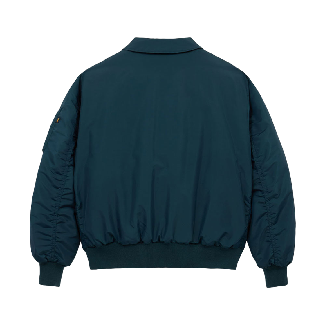 알파 인더스트리 CWU 45/P 릴렉스 핏 플라이트 자켓 옥스포드 미드나잇 틸(ALPHA INDUSTRIES CWU 45/P Relaxed Fit Flight Jacket Oxford Mdinight Teal) - 2