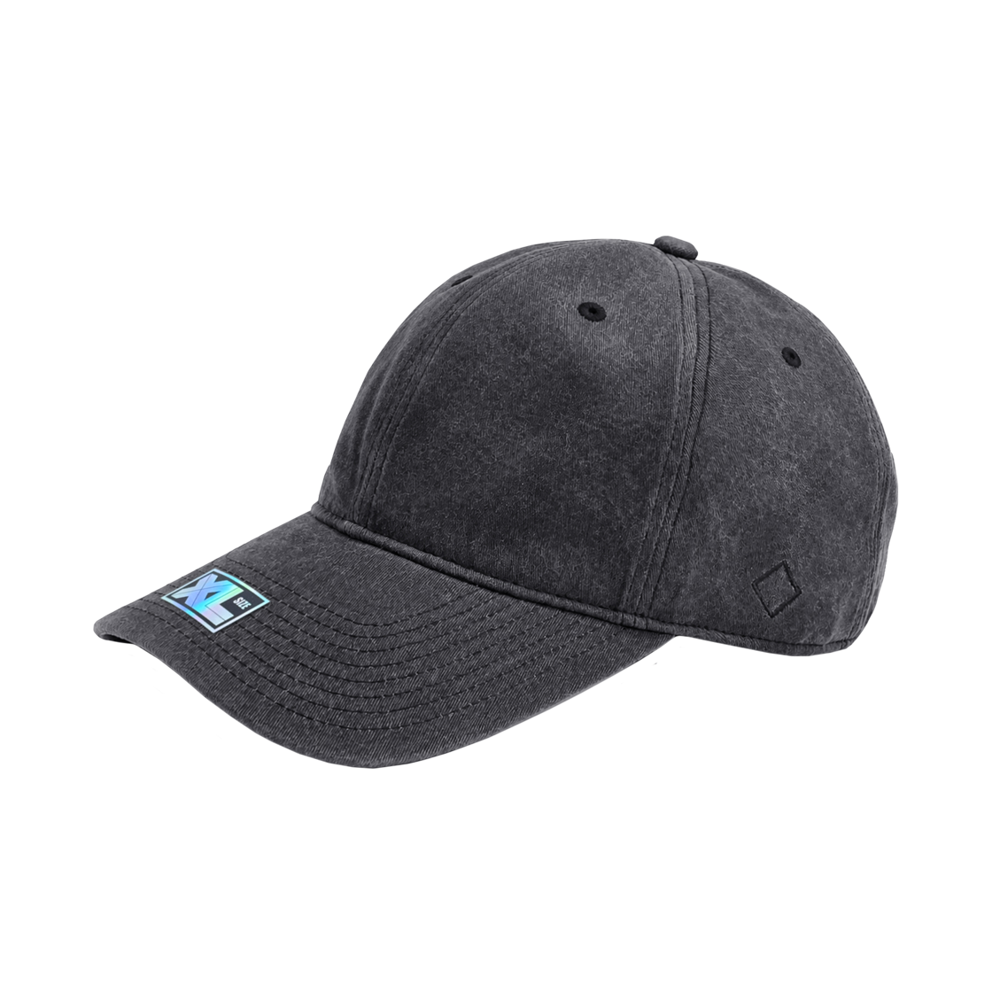 XL144 PLATEAU Big Size XL PEBBLE Cap Dark Grey