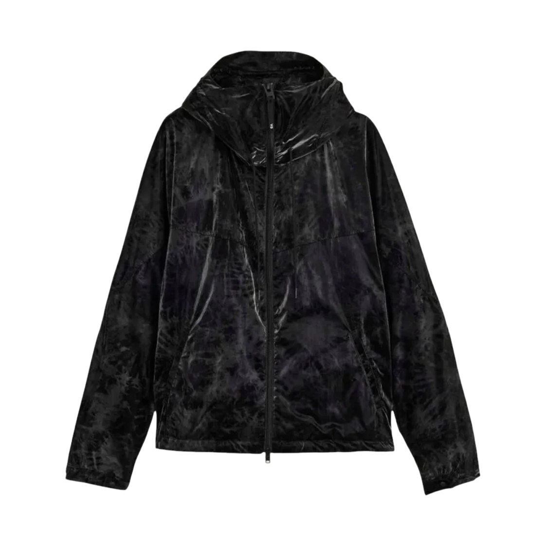 KS3899 Y-3 Marble Nylon Windbreaker Black