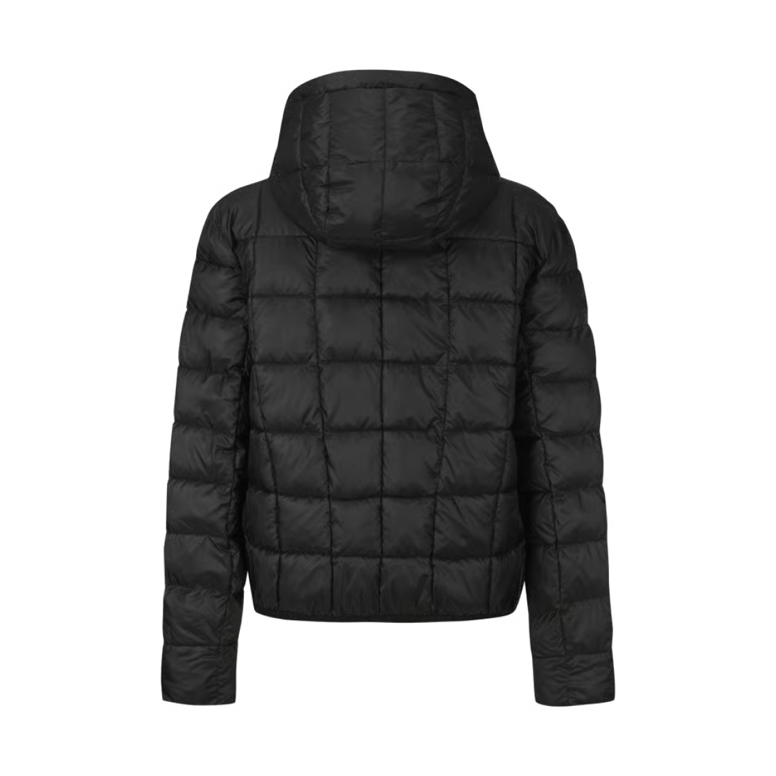 (W) 디스커버리 익스페디션 올버트 후드 경량 패딩자켓 블랙((W) Discovery Expedition Olvert Hooded Light Puffer Jacket Black) - 2