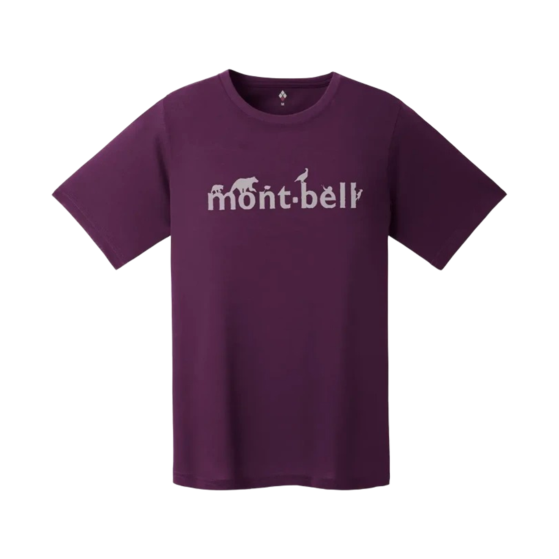 1114781 (W) Montbell Wickron Mont-Bell T-Shirt Purple
