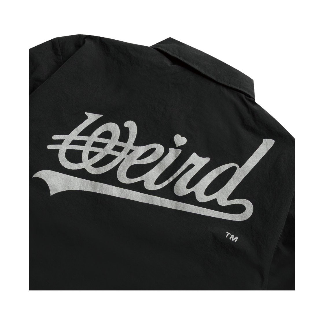 위얼드월드 리플렉티브 나일론 코치자켓 블랙(Weird World Reflective Coach Jacket Black) - 3