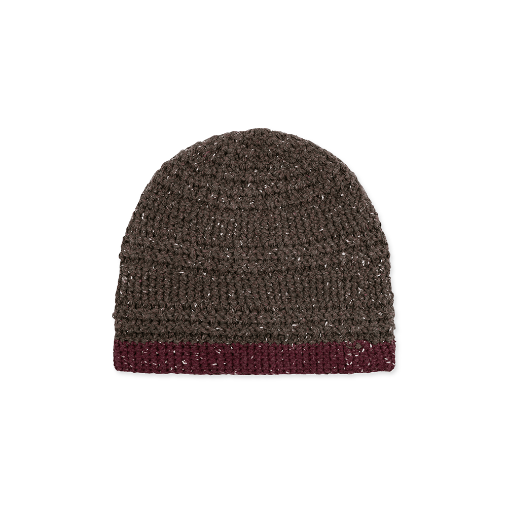 [5% 적립] 썬러브투어 넵 니트 비니 브라운([5% 적립] sunlovetour Nep Knit Beanie Brown) - 2