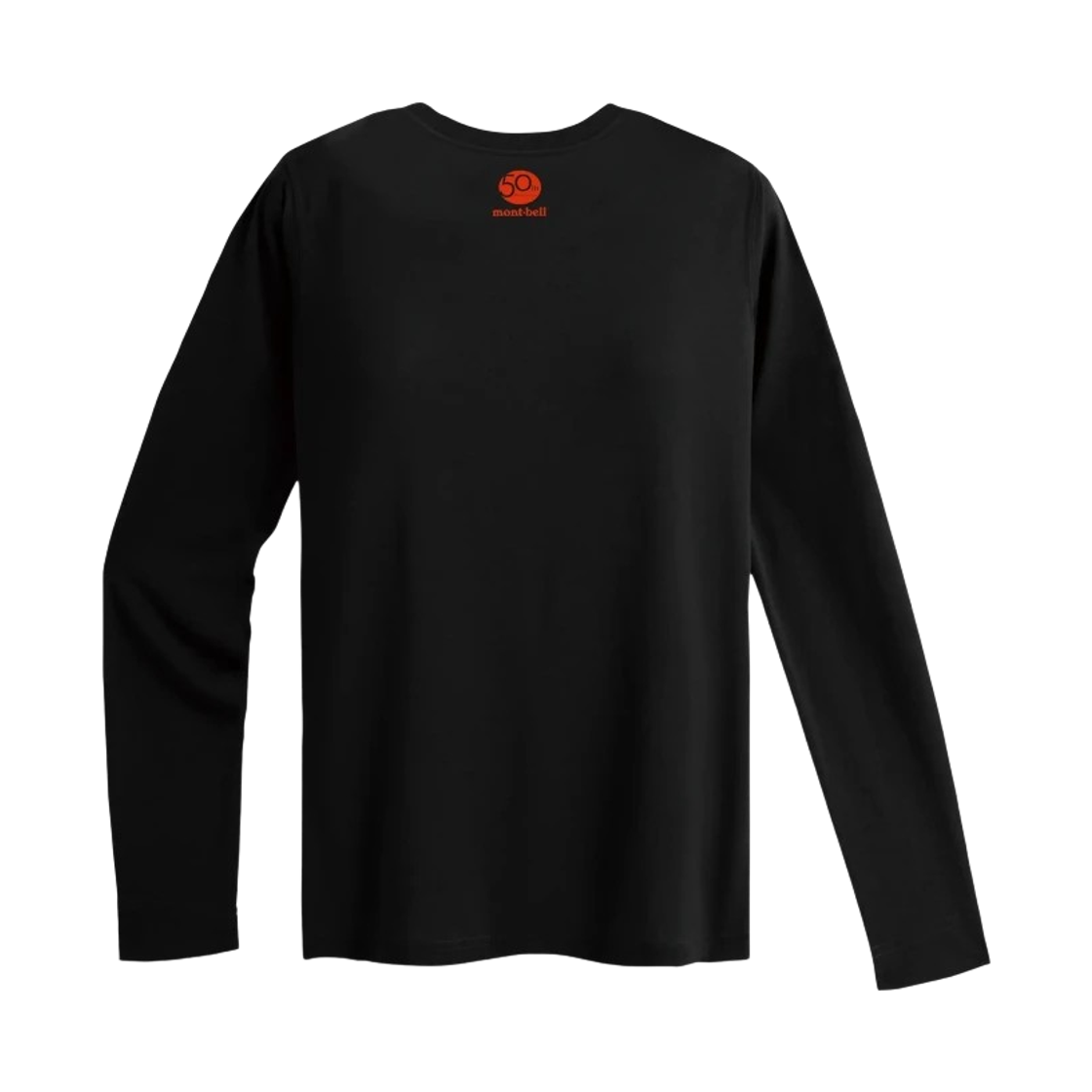 (W) 몽벨 위크론 몬타 베어 50주년 롱슬리브 티셔츠 블랙((W) Montbell Wickron Monta Bear 50th Anniversary Long Sleeve T-Shirt Black) - 2