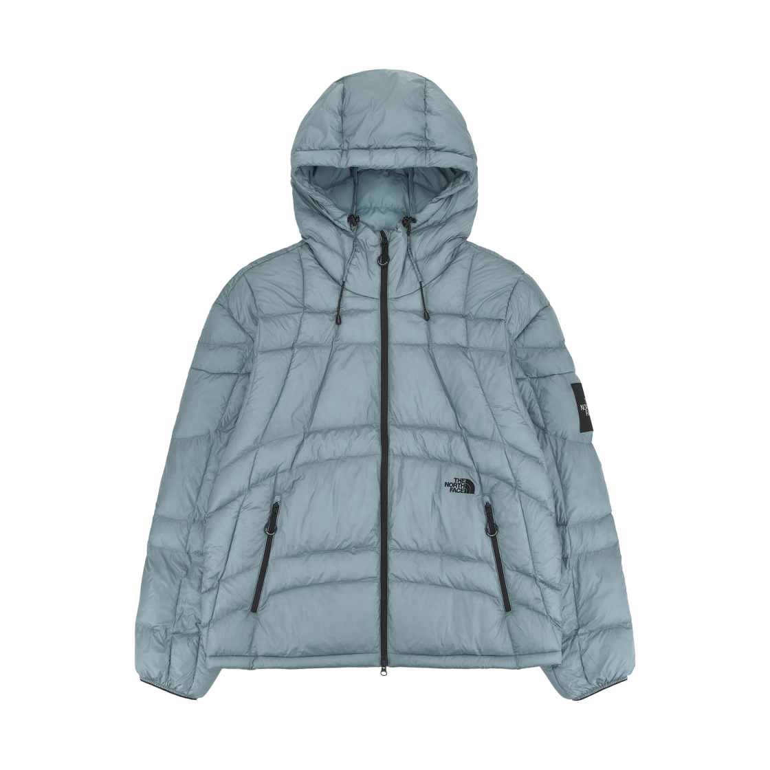 NJ3NS53L The North Face Wave LT On Jacket Grayish Blue - 26FW