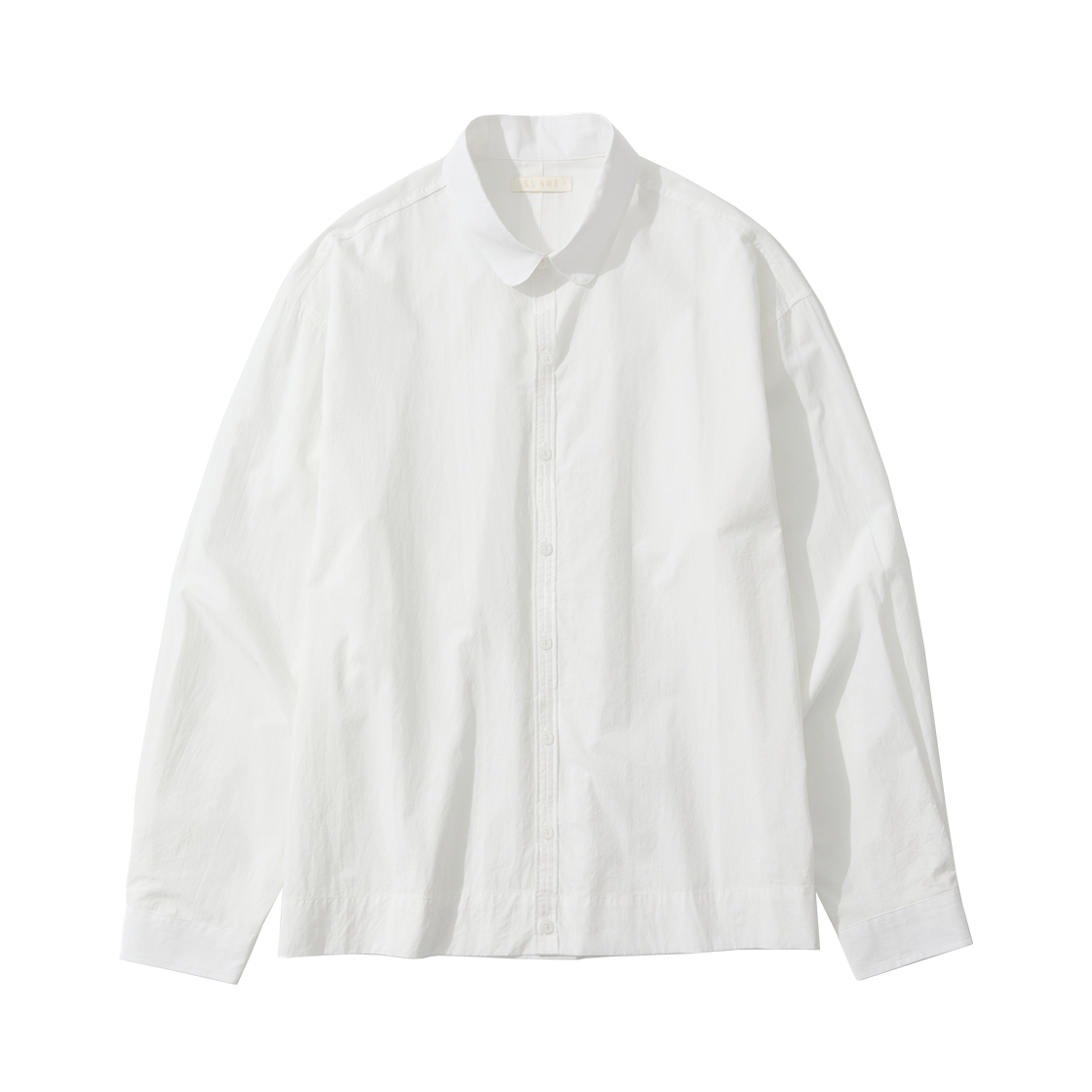 SBF3SH02WWH (W) Petal Collar Light Shirt White