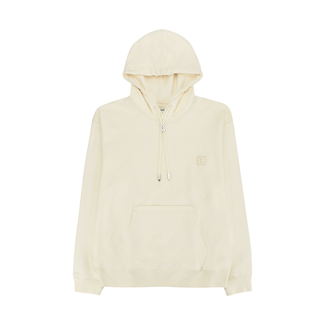 우영미 백 로고 후드 아이보리 - 25FW(Wooyoungmi Back Logo Hoodie Ivory - 25FW) - 2