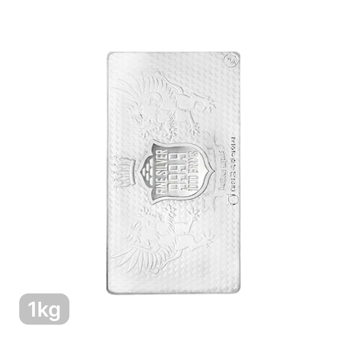 은 대성금속 그리핀 실버바 999.9 1000g(Silver Daesung Precision Casting Griffin Silver Bar 999.9 1000g)