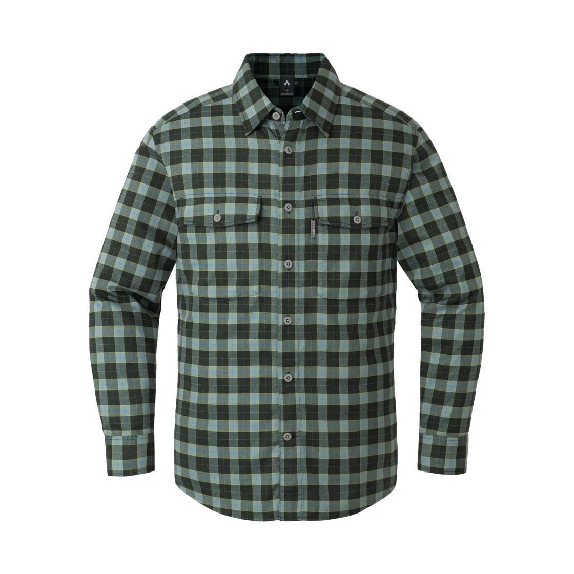 1114332 Montbell Wickron O.D. Shirt Green 25