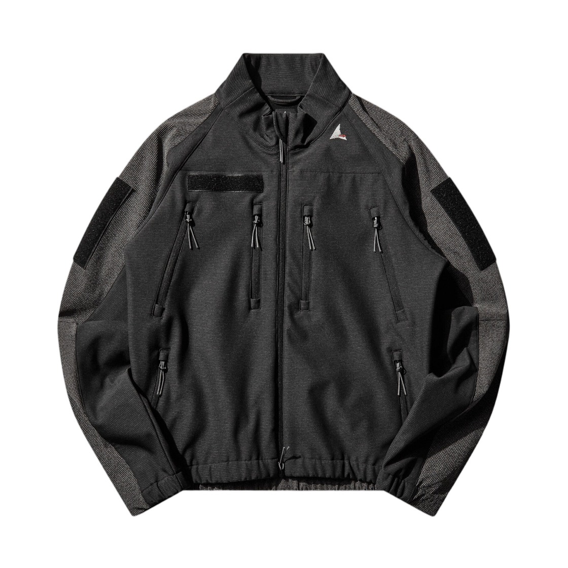 YBMW0157FA128-BLK0001 ROA Testudo Reinforced Softshell Jacket Black