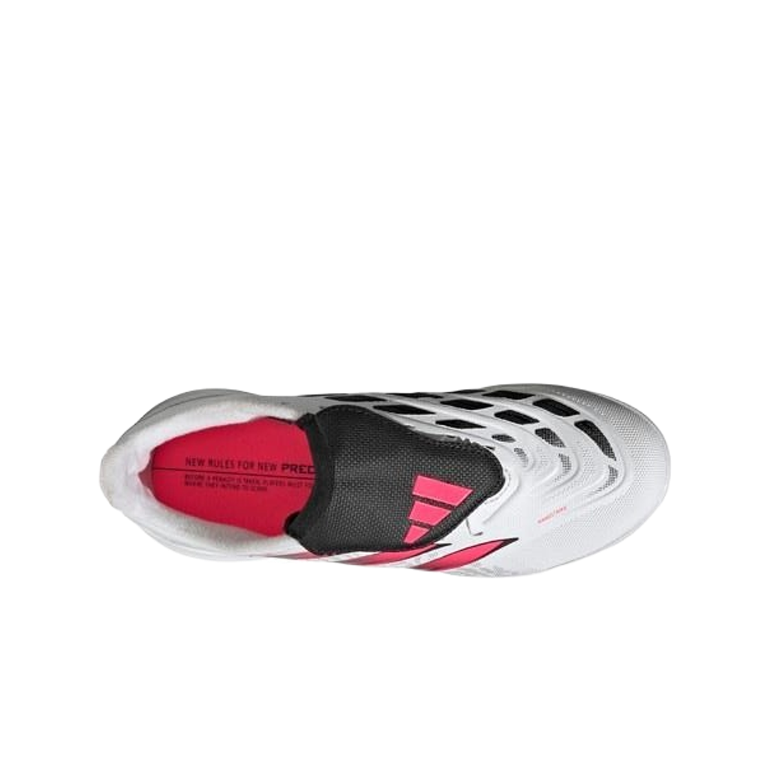 (J) 아디다스 프레데터 리그 폴드오버 텅 터프 풋볼 클라우드 화이트 솔라 터보((J) Adidas Predator League Fold Over Tongue Turf Football Cloud White Solar Turbo) - 2