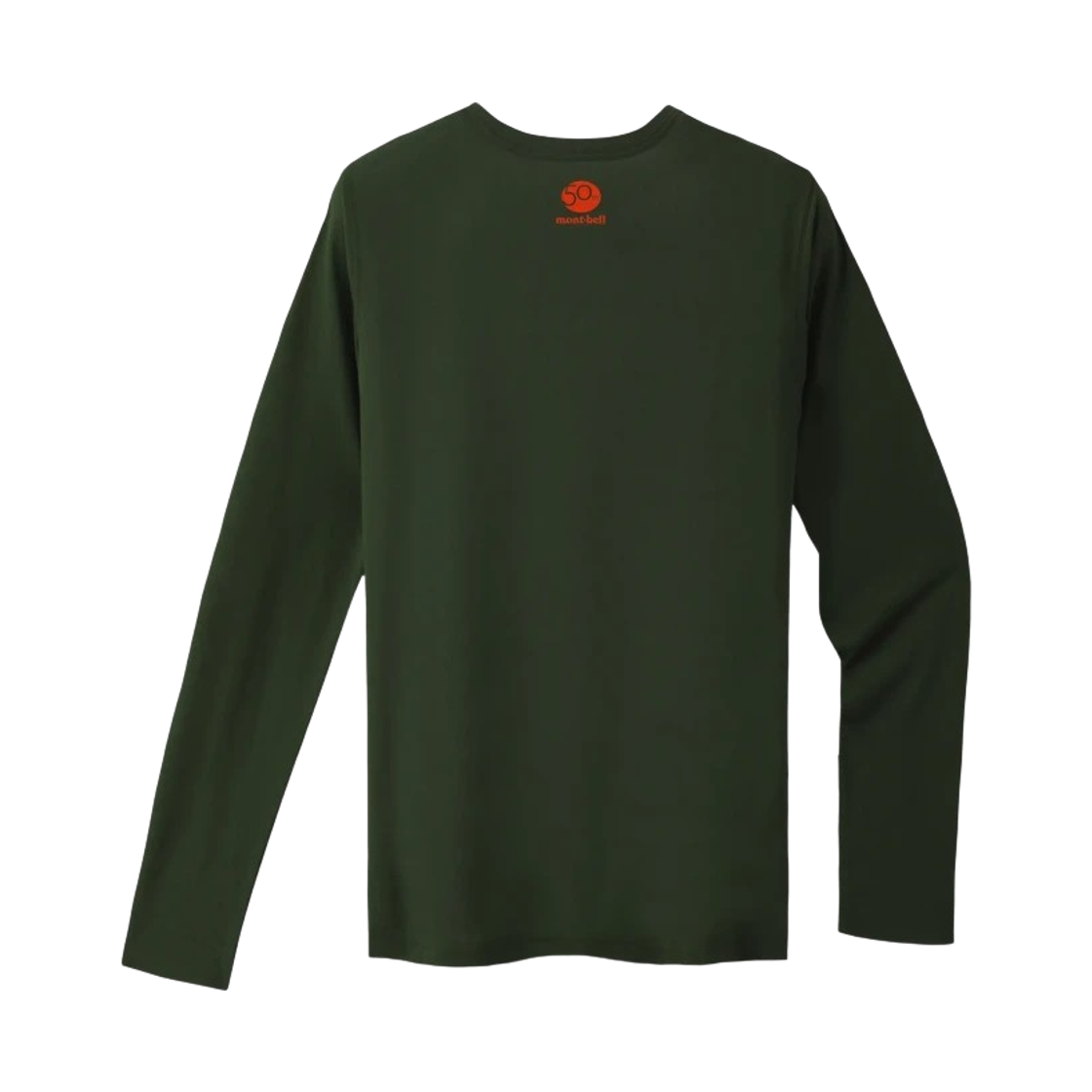 (W) 몽벨 위크론 로고 50주년 롱슬리브 티셔츠 다크 그린((W) Montbell Wickron Logo 50th Anniversary Long Sleeve T-Shirt Dark Green) - 2