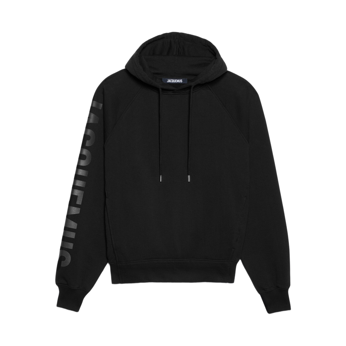 245JS234-2341-990 Jacquemus The Typo Hoodie Black