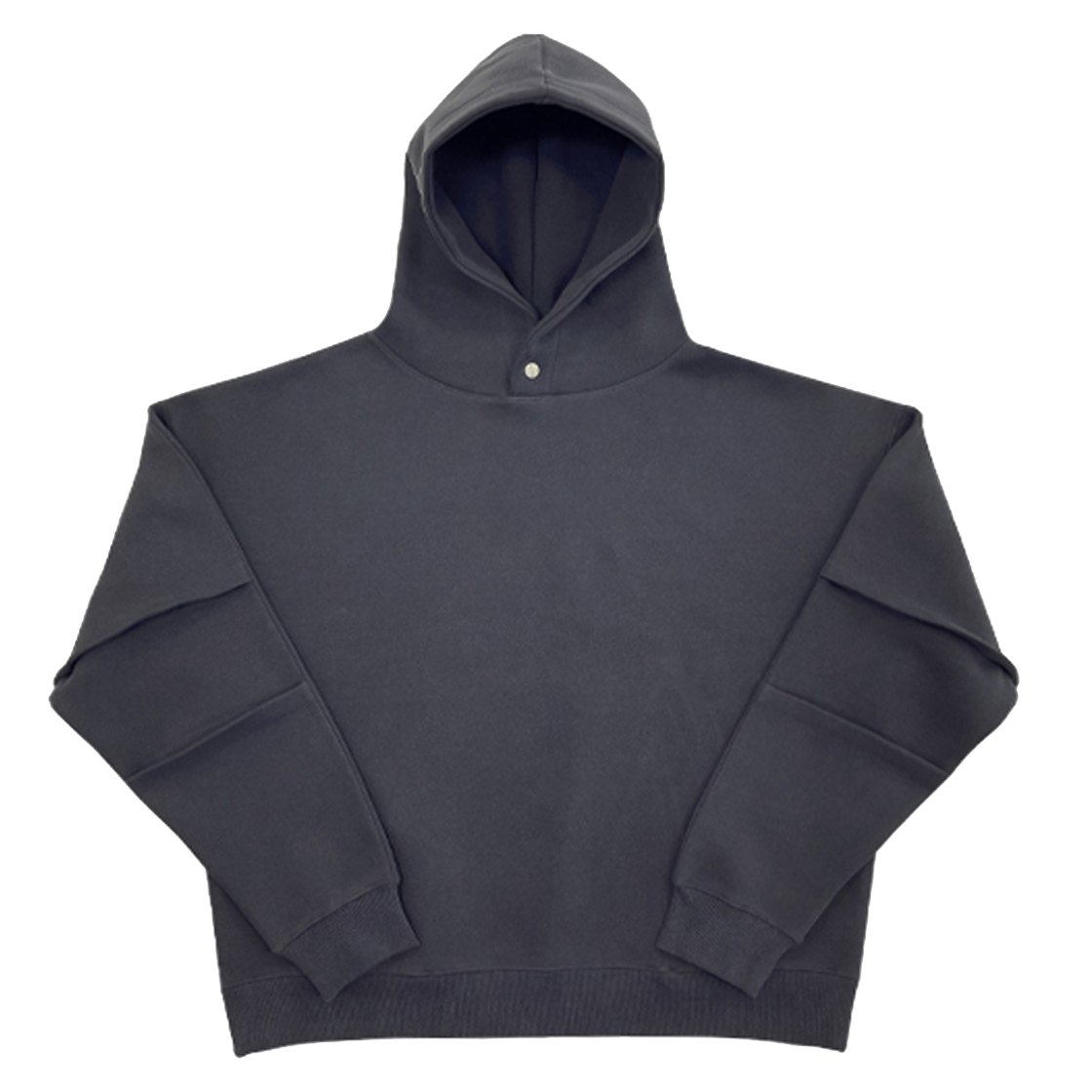 Edition5_6 ATTENTIONROW Edition 5. 890g Neofit Parasuit Oversized Sweat Hoodie Dark Gray