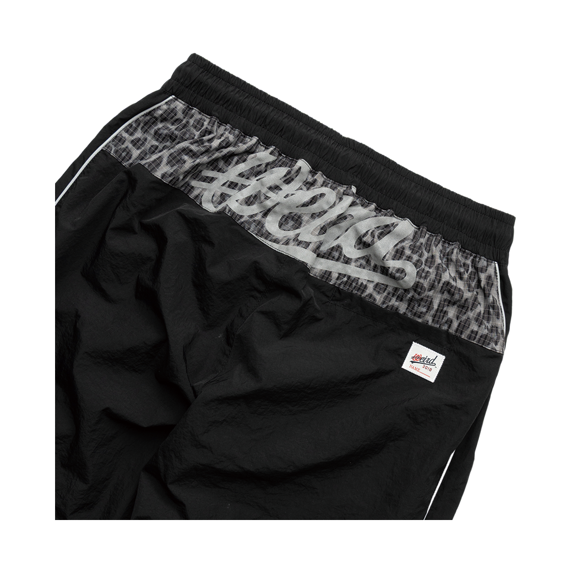 위얼드월드 90s 리플렉티브 레오파드 트랙팬츠(Weird World 90s Reflective Leopard Track Pants) - 3