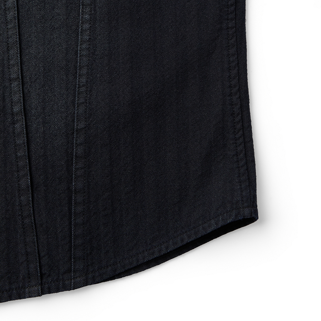 엠엠아이씨 릿지 헤링본 셔츠 네이비(MMIC Ridge Herringbone Shirt Navy) - 4