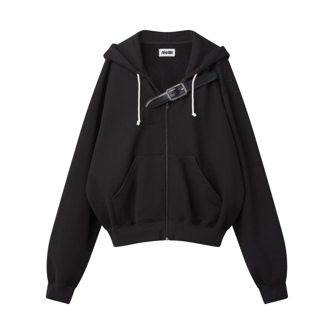 KM6DTSHMG05BK Magliano Provincia Hoodie Black - 26FW
