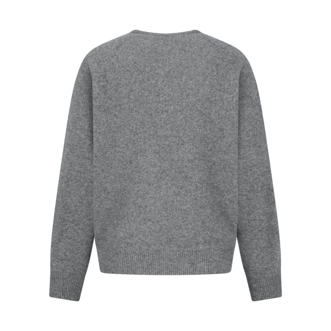 아모멘토 라쿤 브이넥 니트 그레이 - 26FW(Amomento Racoon V-Neck Knit Grey - 26FW) - 2