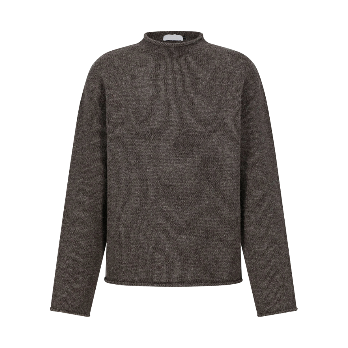 KM6DKNPAM48BR Amomento Shetland Wool Rollneck Sweater Brown - 26FW