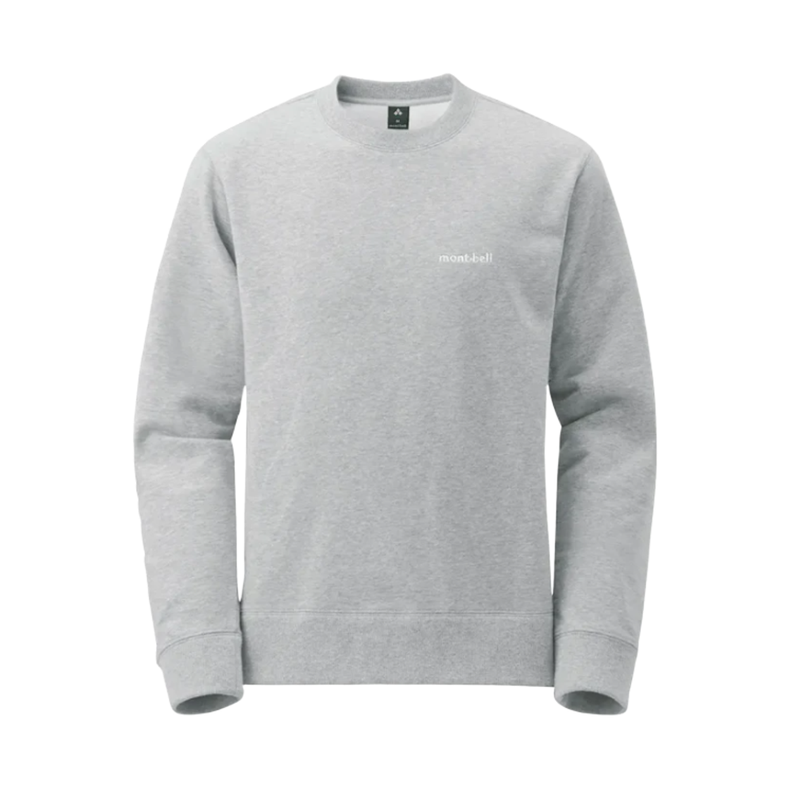 2104847 Montbell Cotton Sweatshirt Light Gray