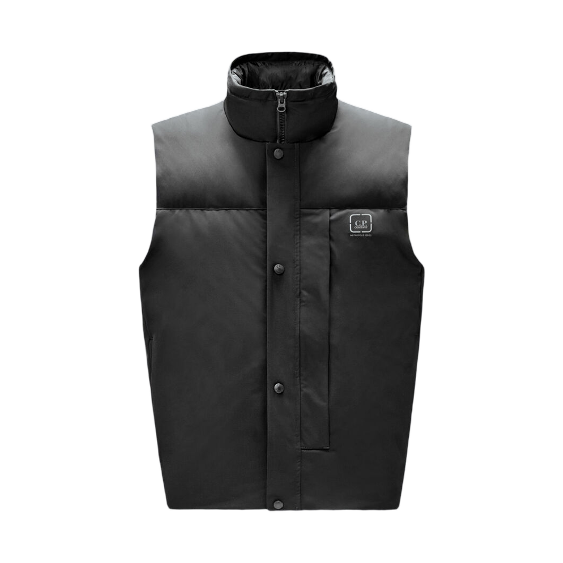 21CLVE047A110739A999 C.P. Company Metropolis Series Micro-Tek (R) Down Gilet Black - 26FW