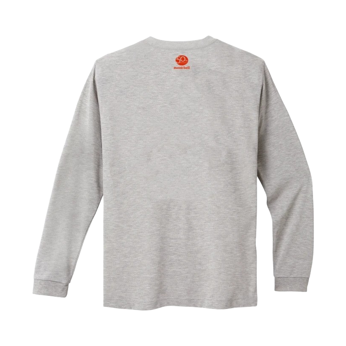 몽벨 위크론 로고 50주년 롱슬리브 티셔츠 라이트 그레이(Montbell Wickron Logo 50th Anniversary Long Sleeve T-Shirt Light Gray) - 2