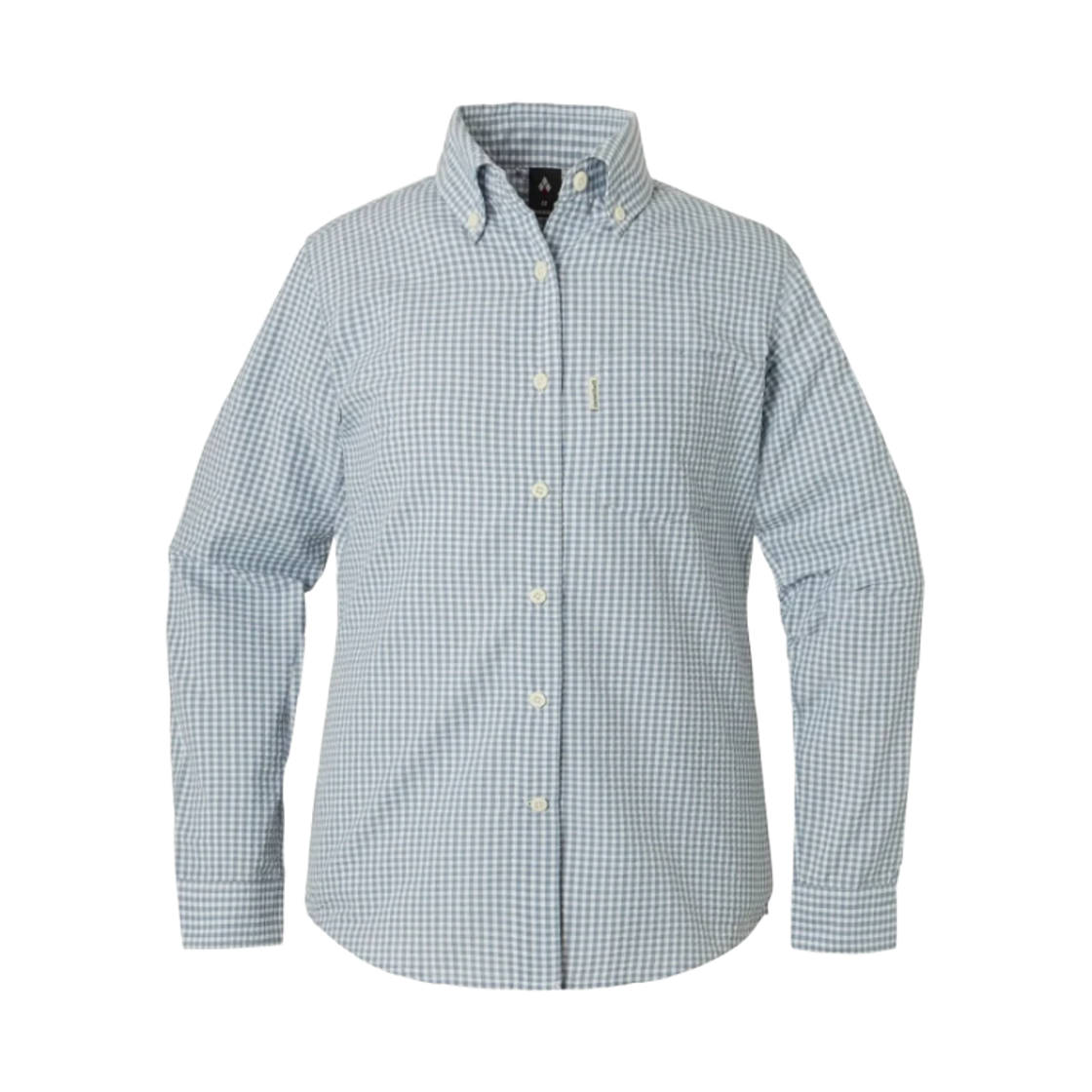 2304484 (W) Montbell Wickron Dry Touch Long Sleeve Shirt Light Gray
