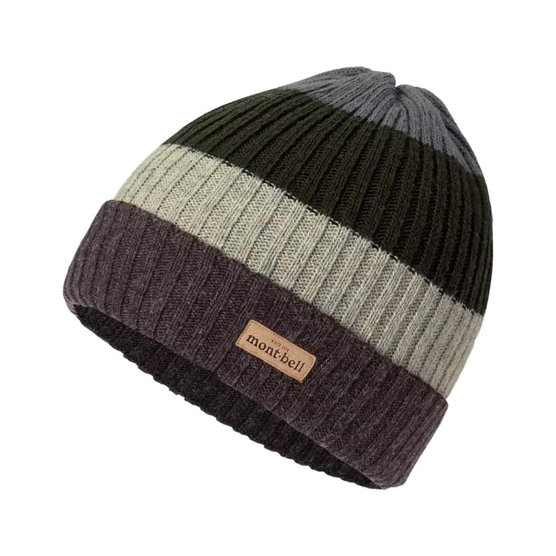 1118587 Montbell Rib Knit Watch Cap #2 Charcoal
