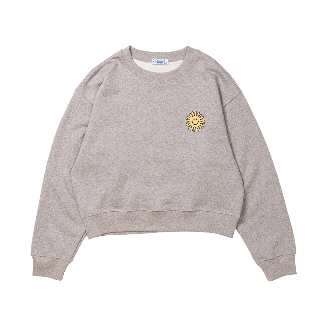 빅웨이브 컬렉티브 피스어게인 여성 맨투맨 스포츠 그레이(BIGWAVE COLLECTIVE Peace Again Women’S Fit Sweatshirt Sport Gray) - 2