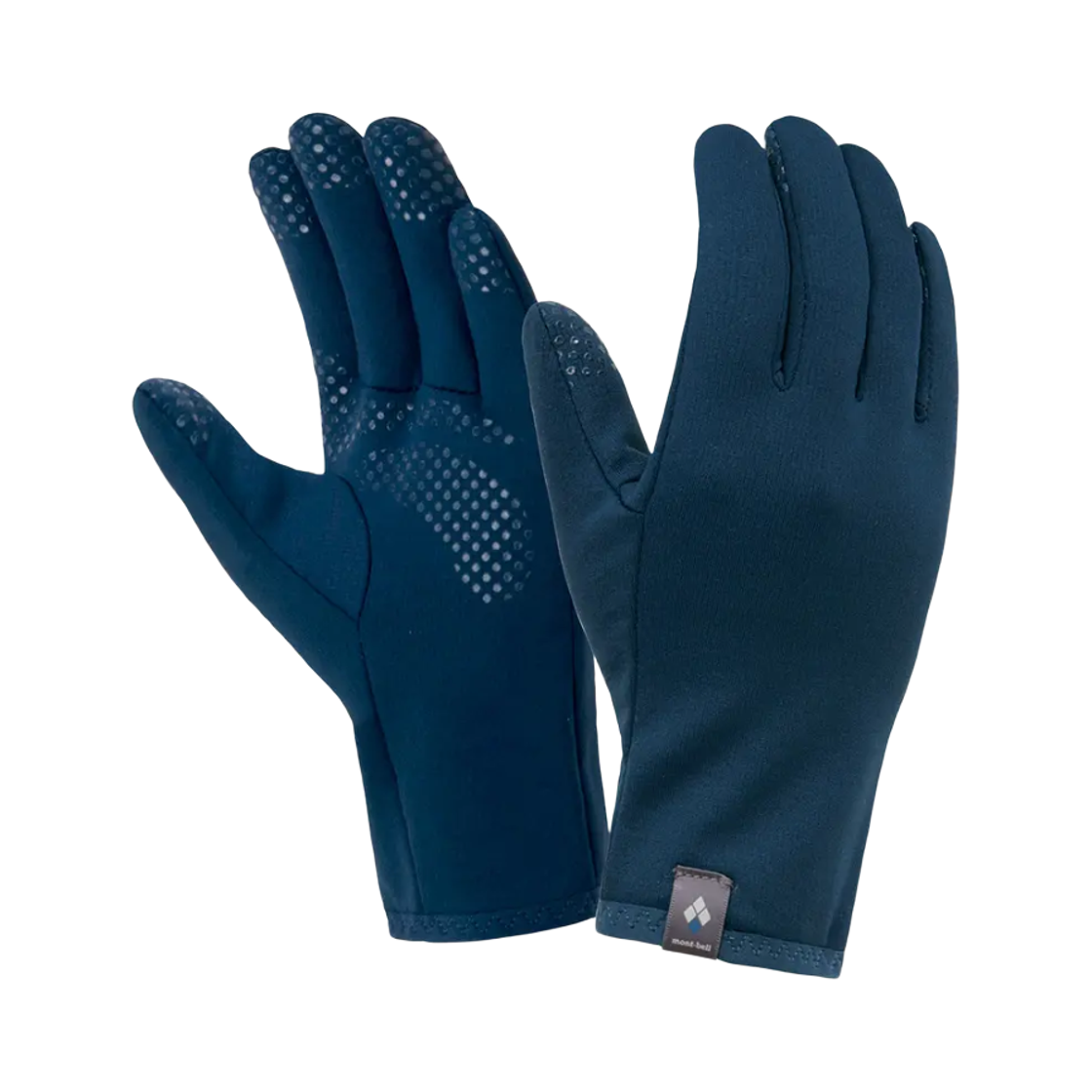 1118195 (Kids) Montbell Trail Action Gloves Blue Black