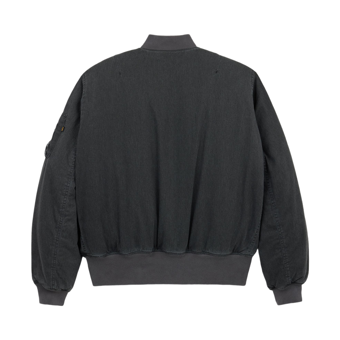 알파 인더스트리 MA-1 헤리티지 핏 플라이트 자켓 코튼 블랙(ALPHA INDUSTRIES Ma-1 Heritage Fit Flight Jacket Cotton Black) - 2