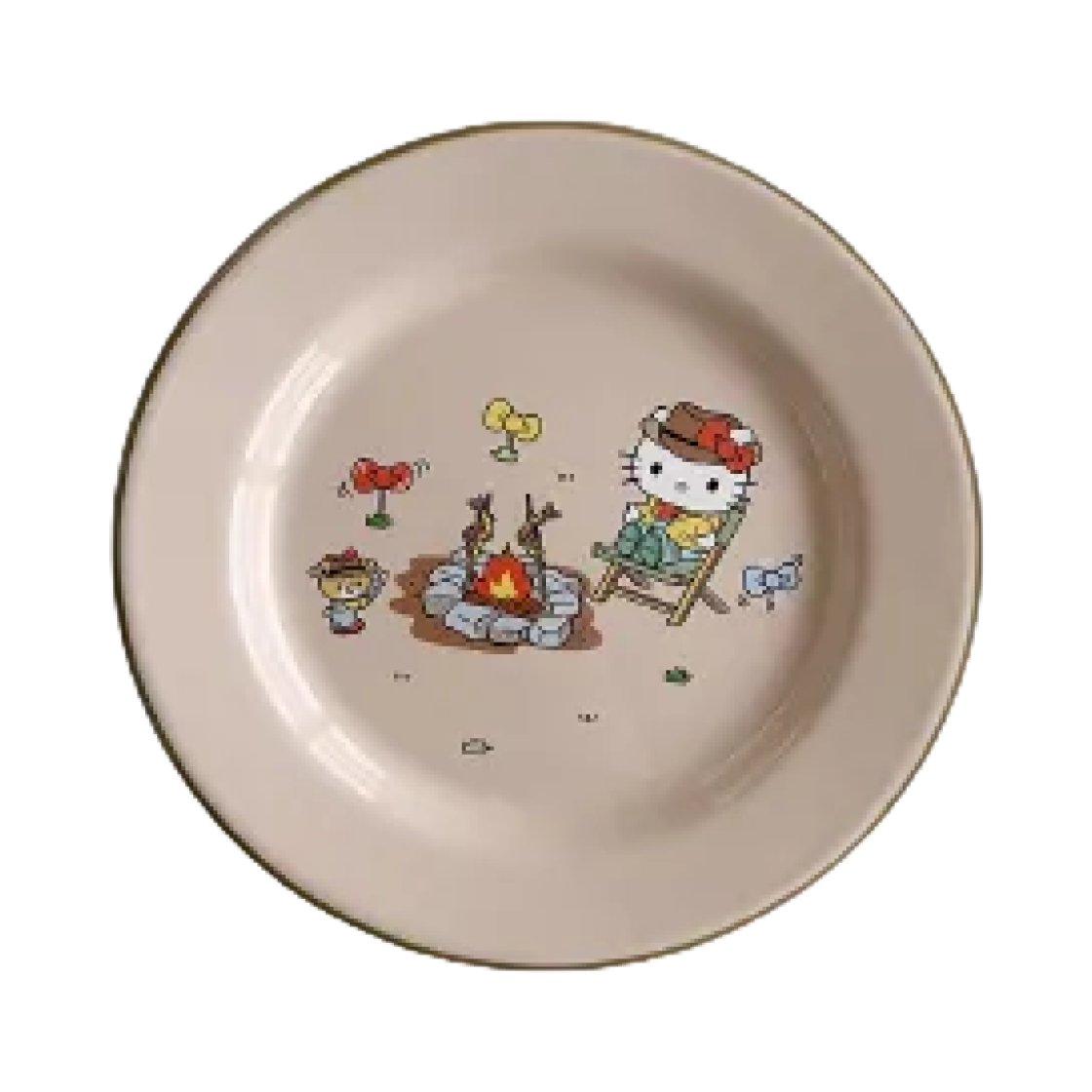 - Sanrio x Crow Canyon Flat Plate Camping