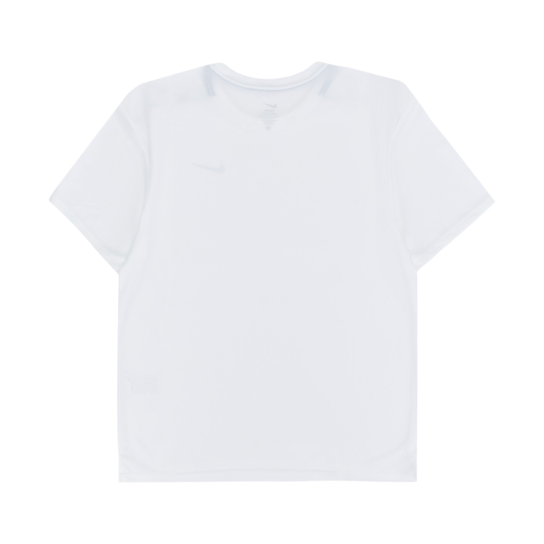 나이키 마일러 드라이핏 UV 숏슬리브 러닝 탑 화이트 - 아시아(Nike Miler Dri-Fit Short UV Sleeve Running Top White - Asia) - 2