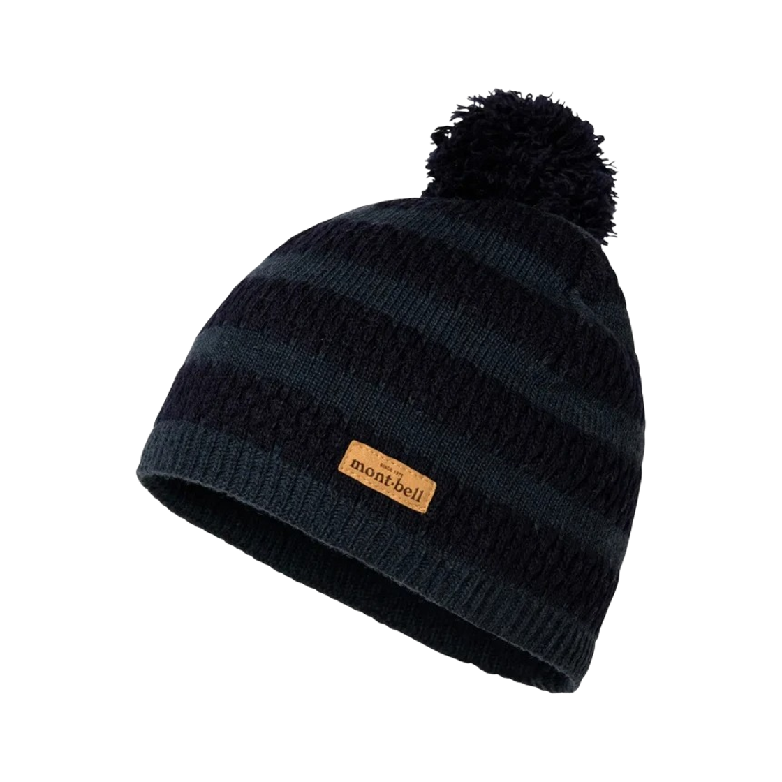 1118592 Montbell Watch Cap Border Navy
