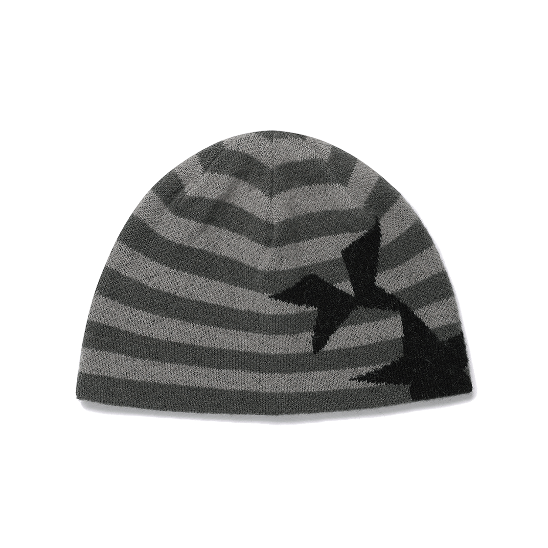 CV2GFUAB30ABK CAVISH Striped Twin Star Beanie Black