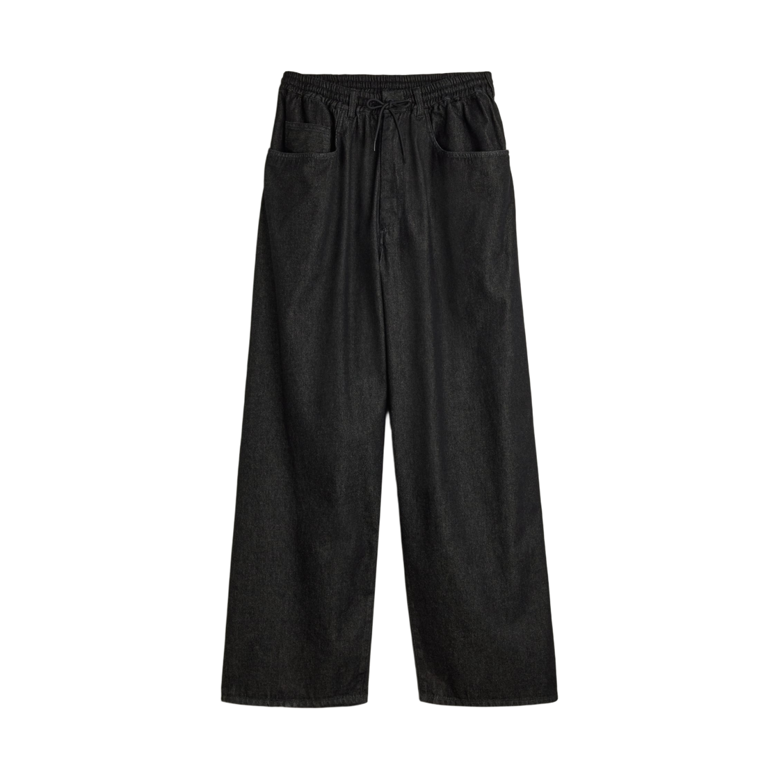 KS3896 Y-3 Denim Pants Black