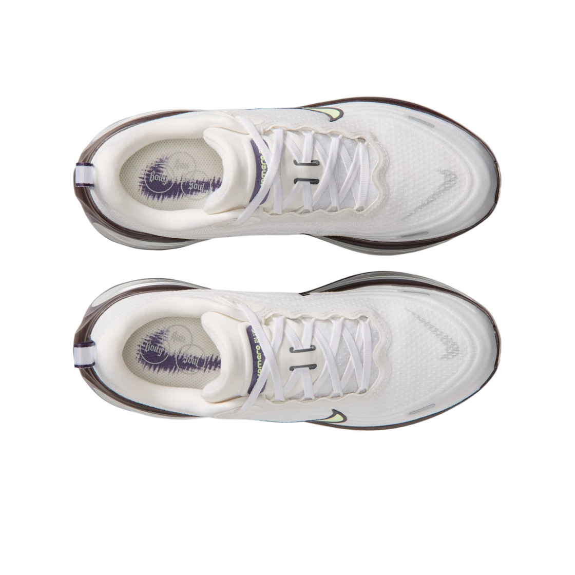 (W) 나이키 보메로 플러스 서밋 화이트 메탈릭 실버((W) Nike Vomero Plus Summit White Metallic Silver) - 2