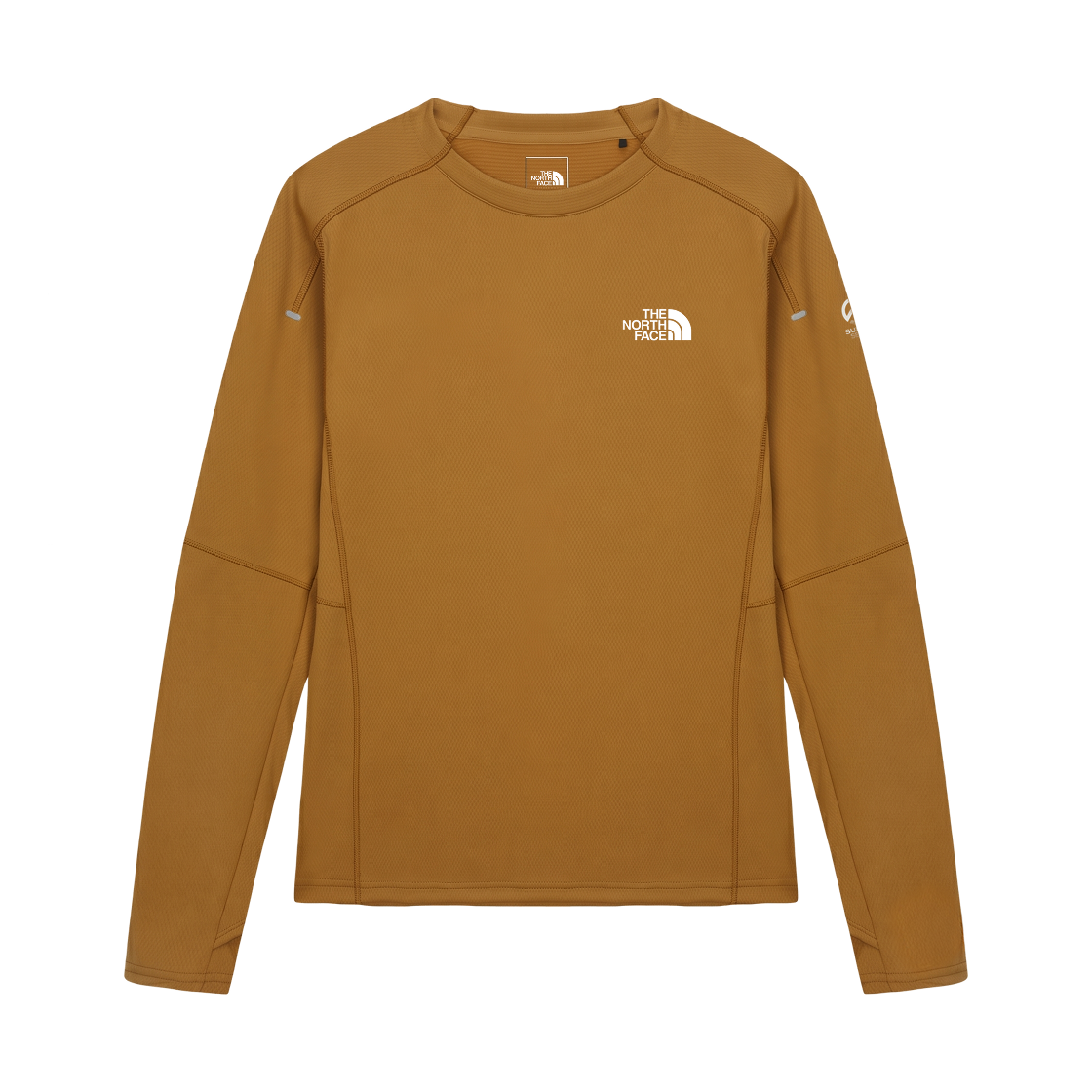 NT7TS98B The North Face Summit Foraker L/S R/T-Shirt Gold Yellow - 26FW