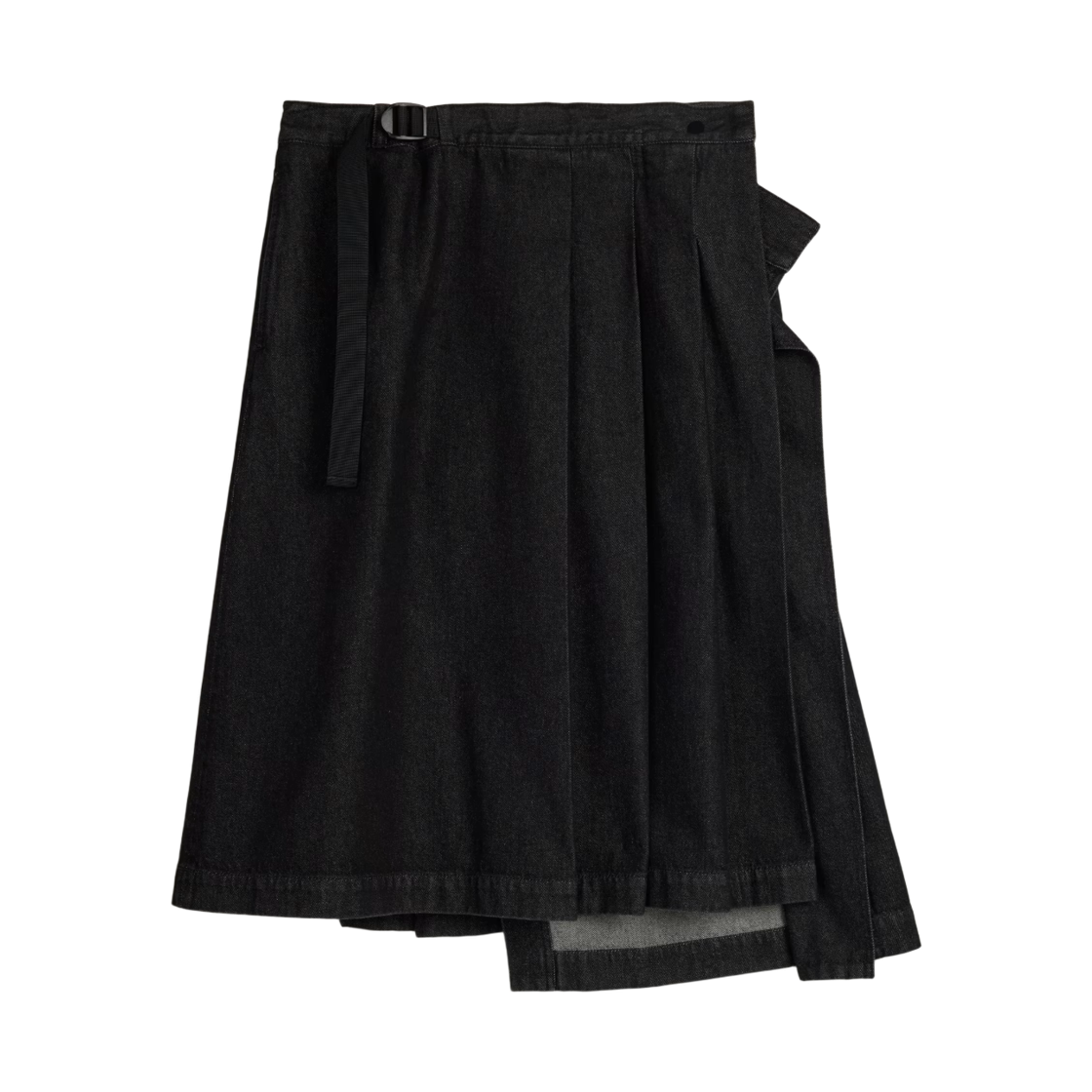 KS1449 (W) Y-3 Denim Skirt Black