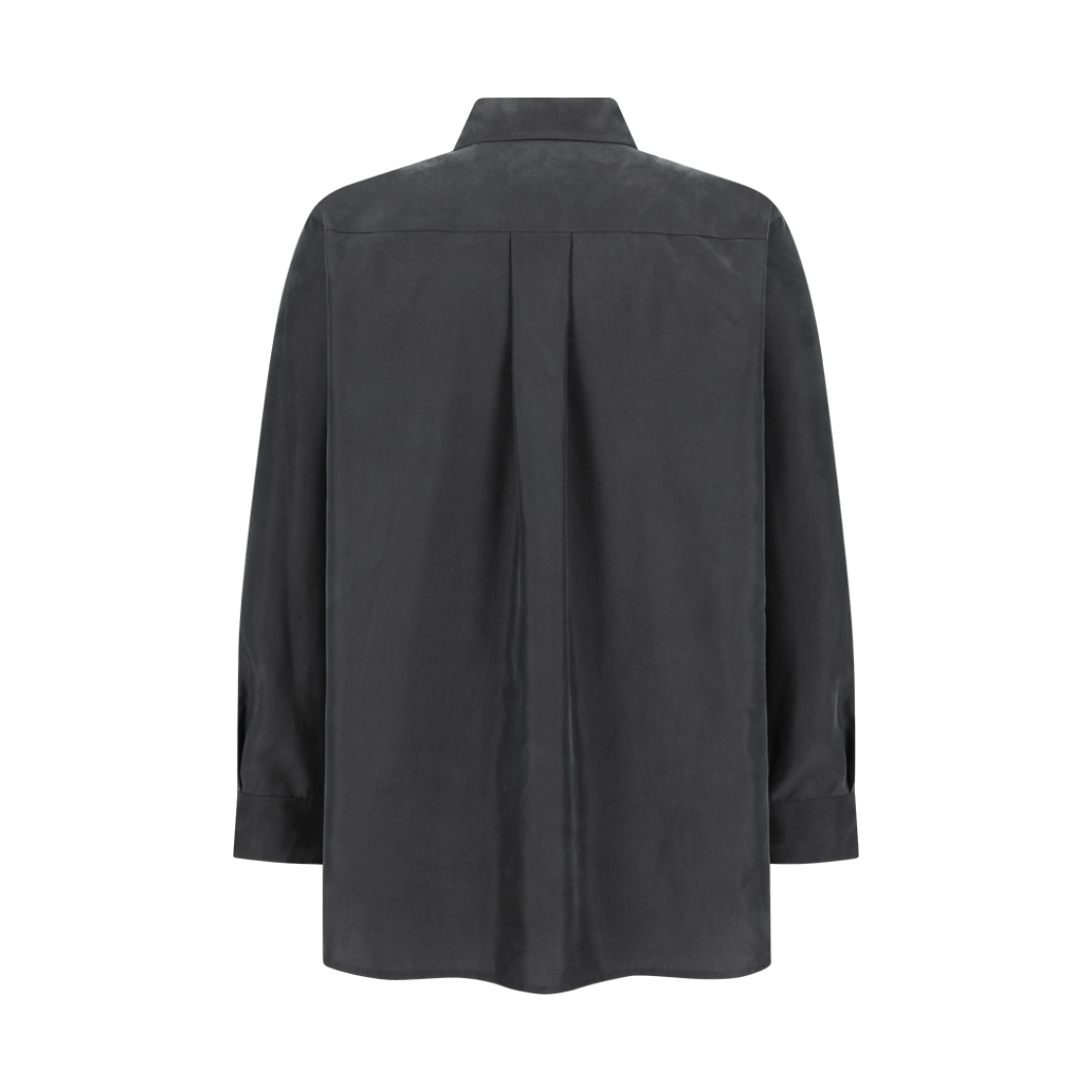 아모멘토 큐프로 셔츠 차콜 - 26FW(Amomento Cupro Shirt Charcoal - 26FW) - 2