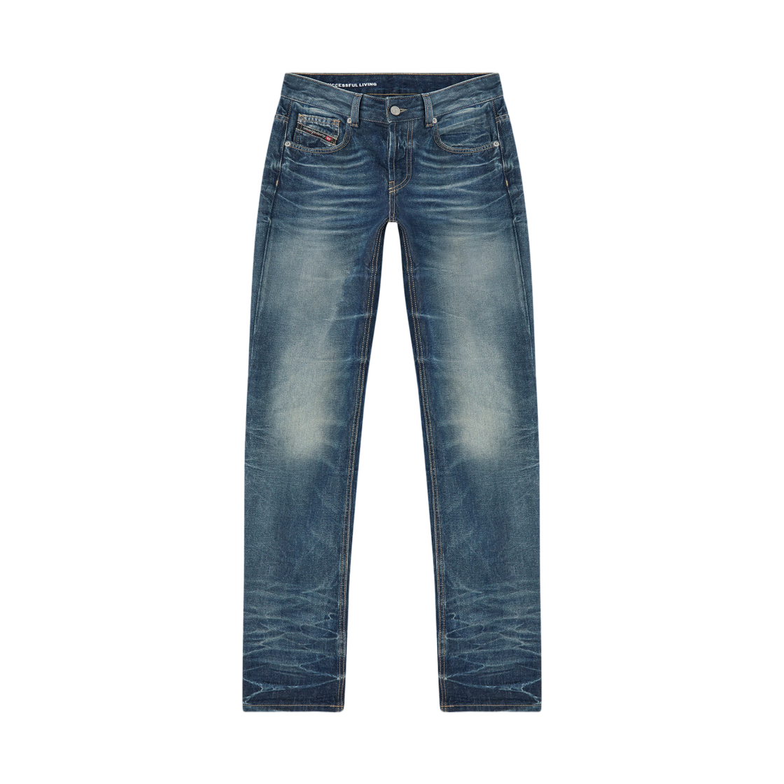 A260880DBFC-01 (W) Diesel Regular Jeans Regular Waist D-Heel Medium Blue