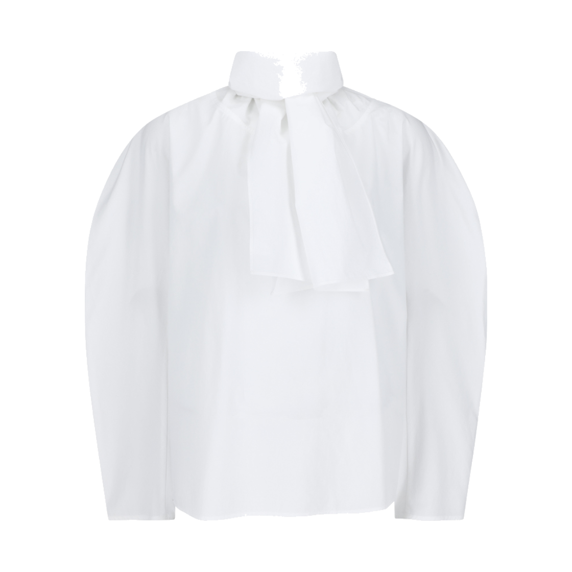 KW6DSHLAM18WT Amomento Women Cotton Scarf Top White - 26FW