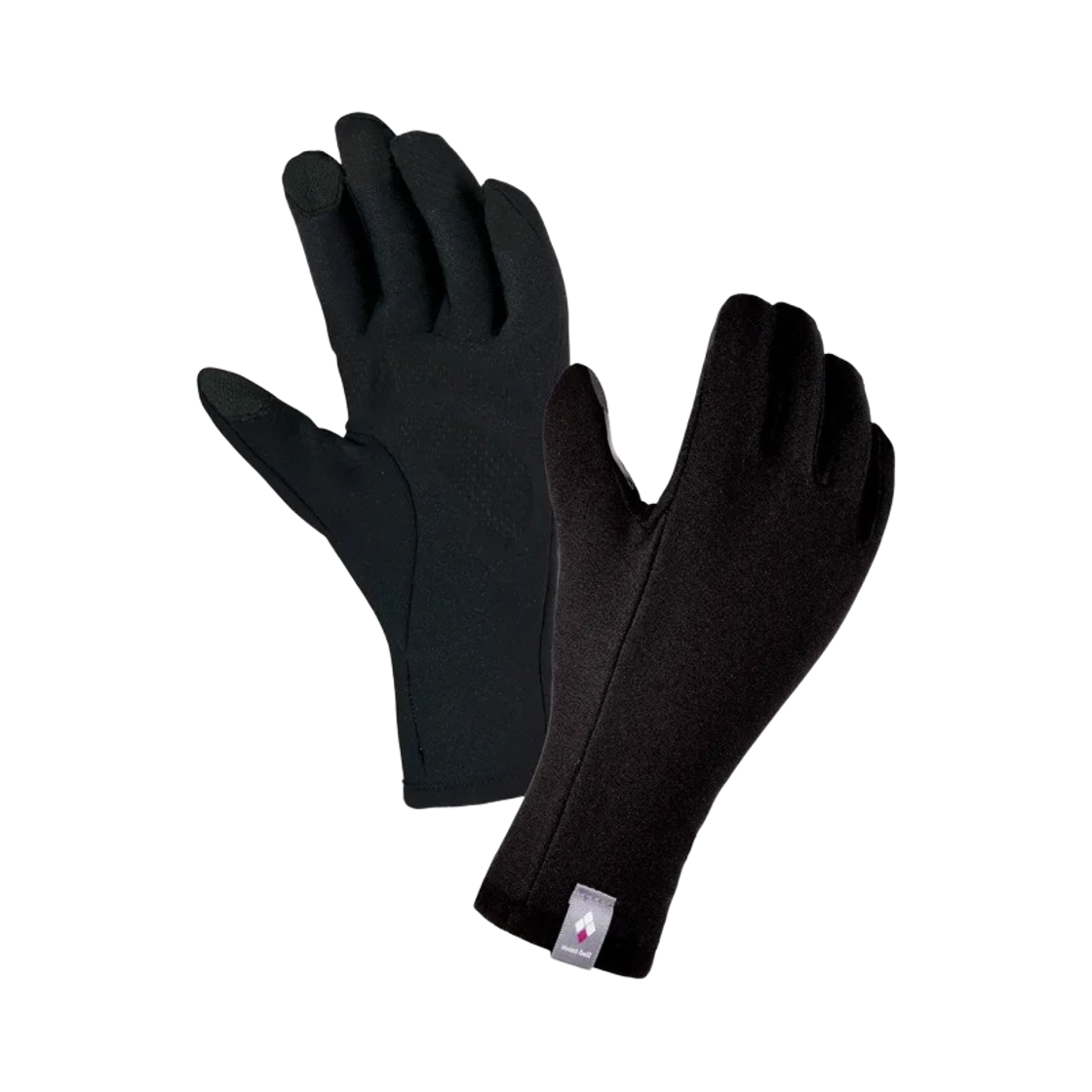 1118270 (W) Montbell Trail Action Gloves Black