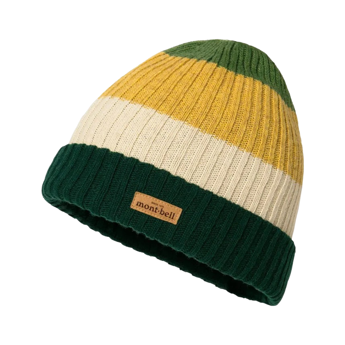 1118587 Montbell Rib Knit Watch Cap #2 Dark Green 23