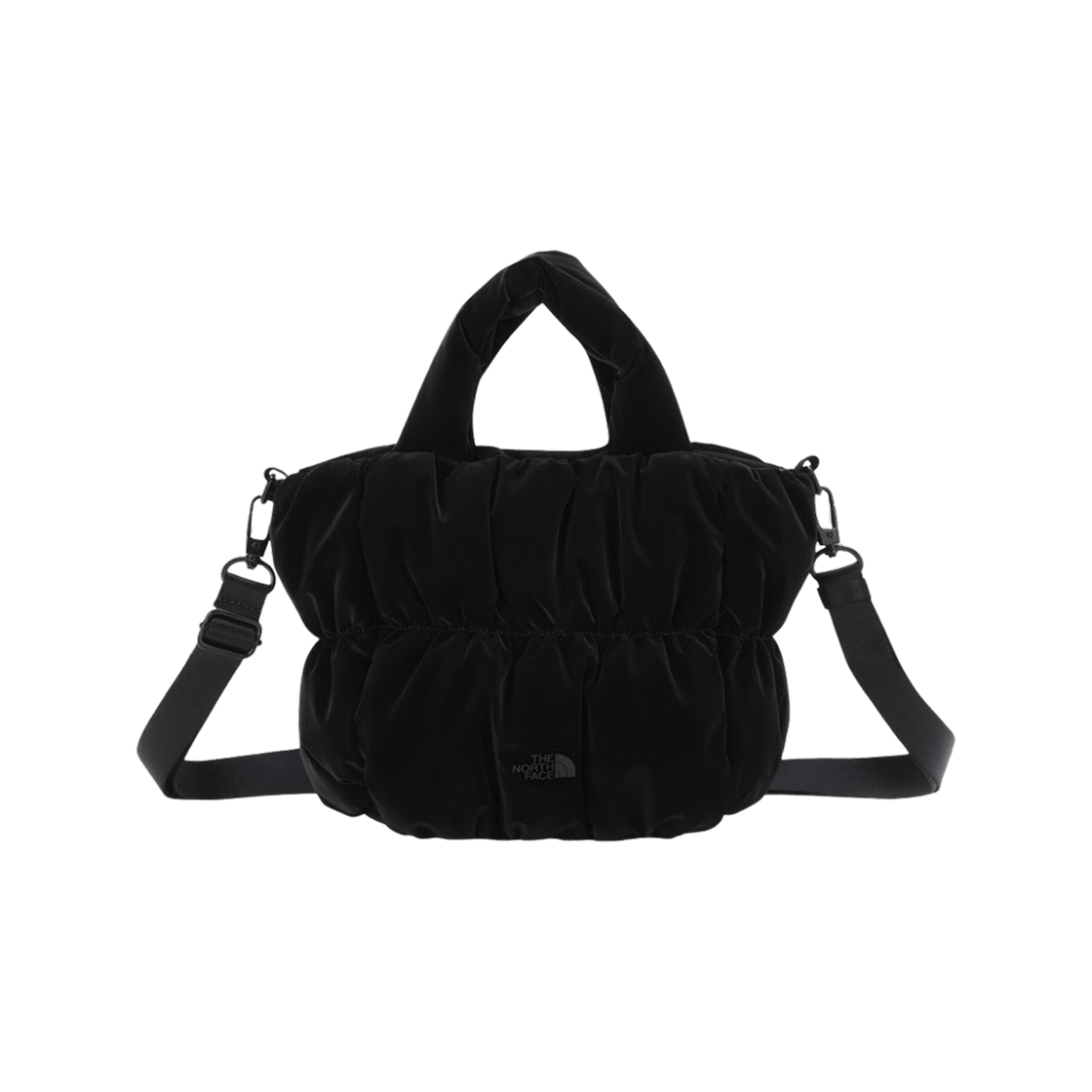NN2PS68J The North Face White Label Ella Tote Bag Mini Matt Black - 26FW
